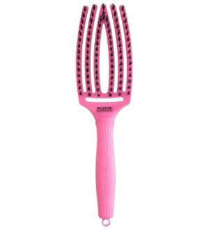 OLIVIA GARDEN FINGER BOAR & NYLON PINK GRANITA