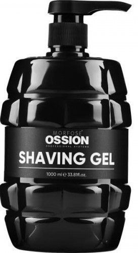 OSSION GEL AFEITADO TRANSPARENTE CON DOSIFICADOR 1000ML.