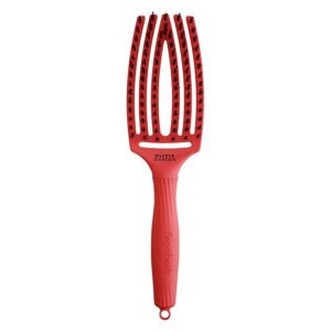 OLIVIA GARDEN CEPILLO FINGER MEDIUM RED CONFIDENCE